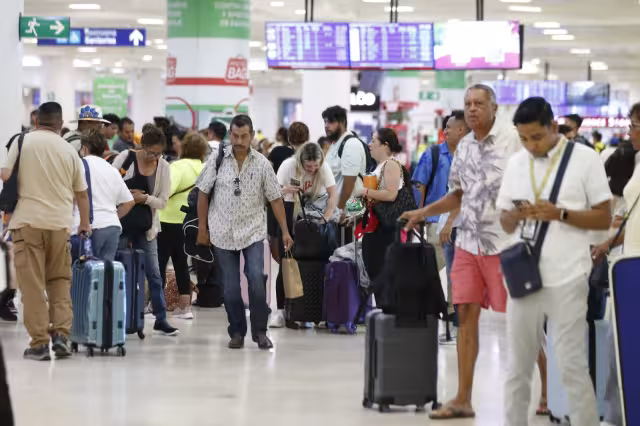El alza de porcentaje se debe al trafico internacional que aumento 9.6 por ciento