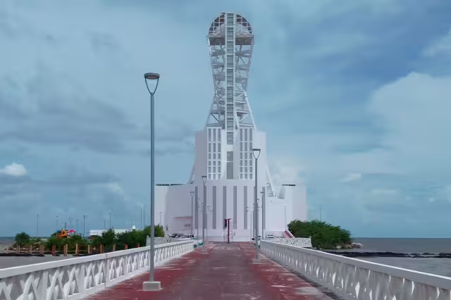 La Megaescultura de Chetumal fue construida bajo el sexenio de Joaquín Hendricks Díaz