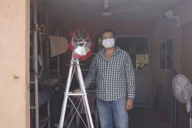 Actualmente la más alta es de 10 metros porque el cerebro de molino es más eficiente.