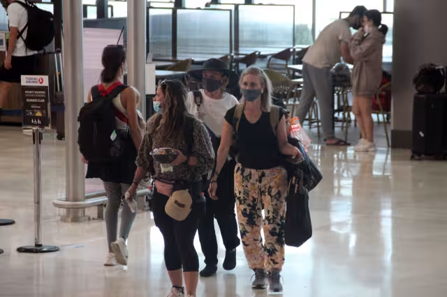 El número de turistas norteamericanos es considerable