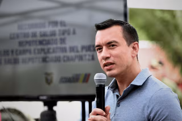 Daniel Noboa, presidente de Ecuador, denunció sabotaje tras apagones nacionales
