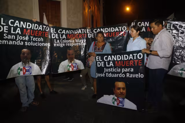 María Ravelo, madre de José Eduardo, llamó a Renán Barrera el candidato de la muerte