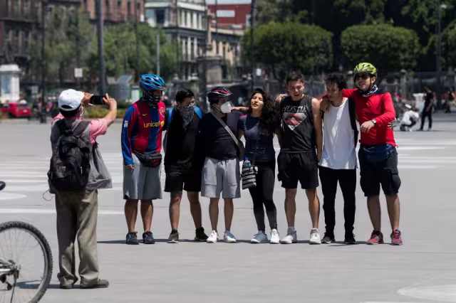 Capitalinos disfrutan el aire libre