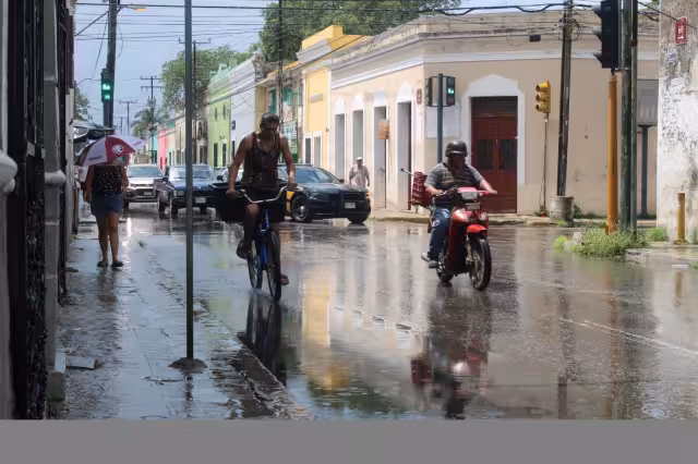 Se espera que sean lluvias ligeras en Yucatán este sábado
