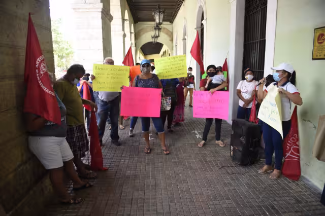 Los vecinos decidieron hacer ruido para que el gobernador intervenga en el caso y los ayude con la certeza jurídica