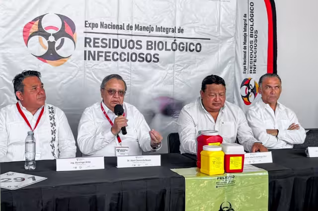 La exposición busca concientizar sobre los residuos biológicos infecciosos
