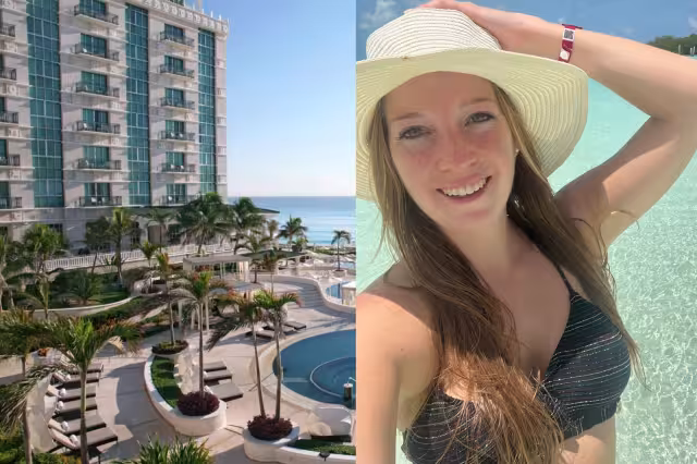 La turista argentina comentó que su maleta tenía candado y que las cámaras de seguridad del Sandos Cancún, mostraron sólo a personal de limpieza entrando a la habitación