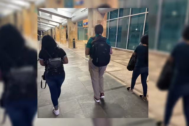 Las menores fueron apoyadas por el INM para poder retornar hacia Carolina del Norte, en Estados Unidos, lugar de donde son originarias