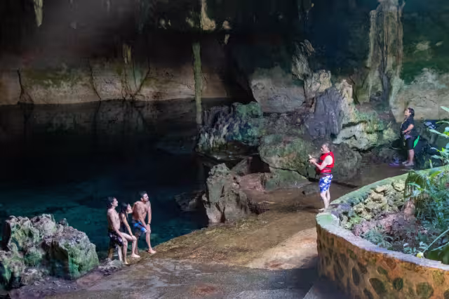 Los cenotes están siendo perforadas para hacer canales y convertirlos en sitios con más atractivos turísticos, según denuncian ecologistas de la zona.