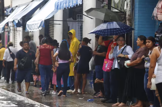 Se espera que la probabilidad de lluvias se mantenga este fin de semana en Mérida