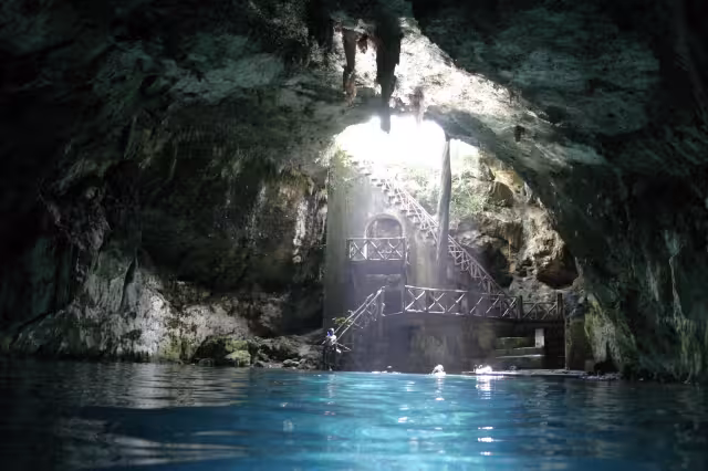 El cenote de Chelentún es uno de los atractivos de Cuzamá