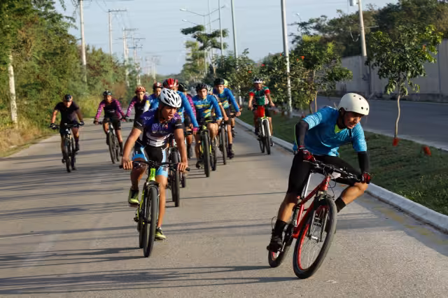 Fue la primera competencia ciclista presencial en meses
