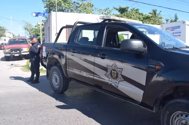La policía de Progreso estuvo a cargo de los accidentes