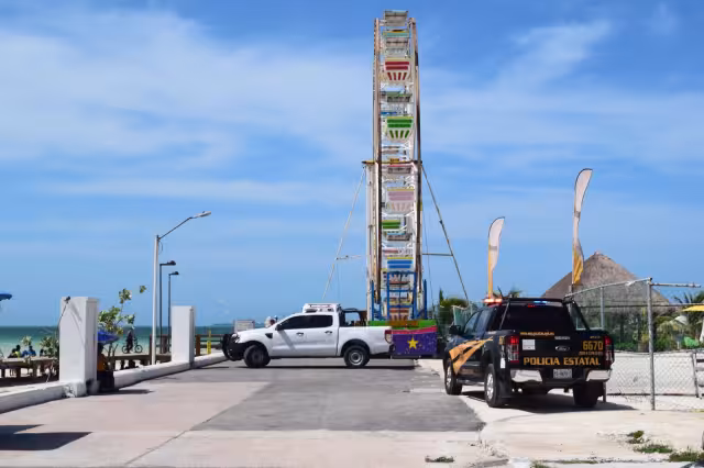 El policía sufrió severas lesiones en el brazo