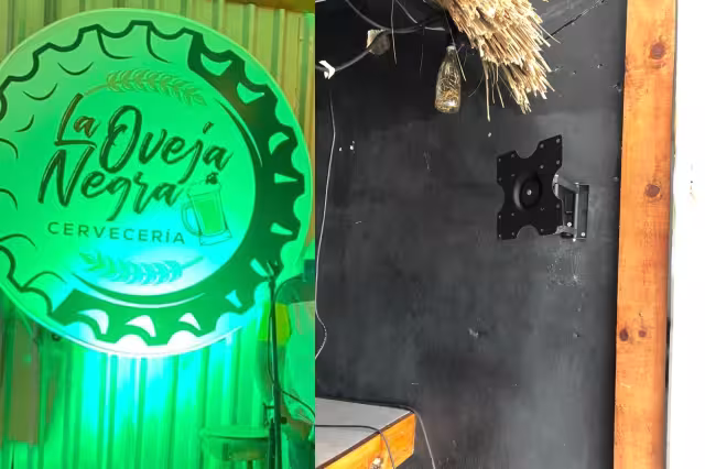 El usuario compartió una serie de fotografías, donde mostró el robo que había sufrido el bar en Chetumal