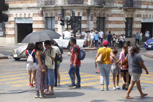 Se espera que se mantenga el ambiente muy caluroso en Yucatán