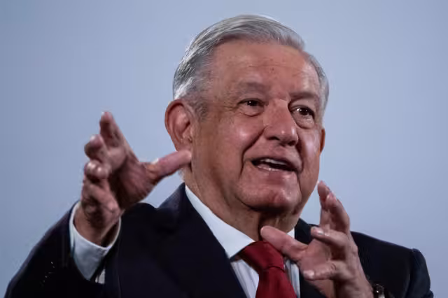 Presidente AMLO en conferencia de prensa