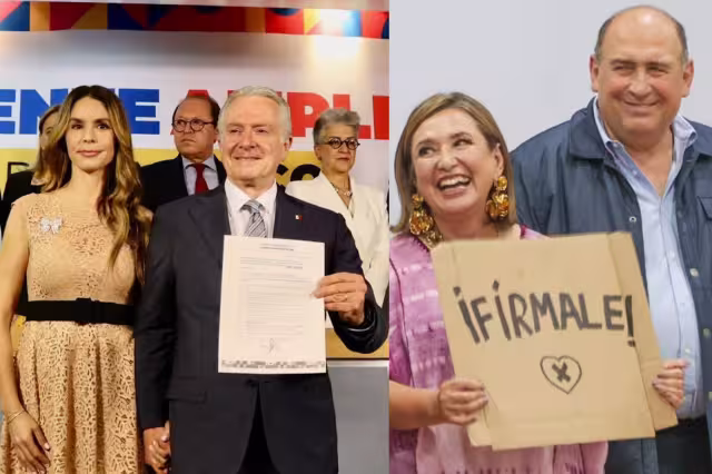 Los aspirantes a la candidatura presidencial de Morena y el Frente Amplio por México continúan con sus actividades
