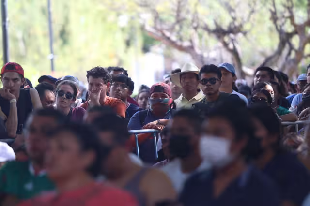 La transmisión del México vs Argentina fue en la Plaza Grande de Mérida