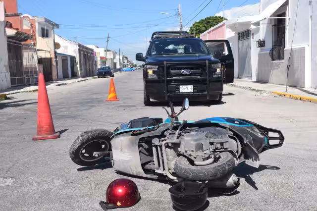 El joven no requirió ser trasladado a un hospital
