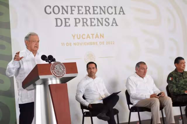 Es la segunda ocasión que AMLO encabeza la tradicional mañanera