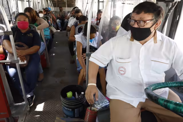 El servicio de camiones de la Alianza en Mérida se mantiene con un 90% de las unidades