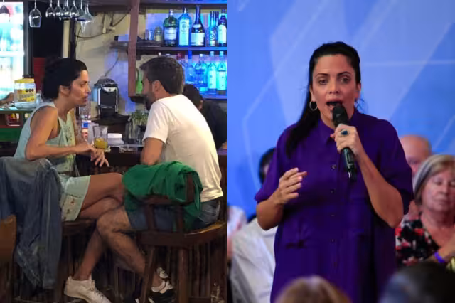 La funcionaria pública fue captada en un bar de Cancún en compañía de su asistente personal