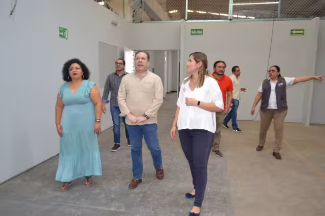 El Presidente y consejeros del IEEC visitaron el sitio donde resguardarán documentos para las elecciones del 2 de junio