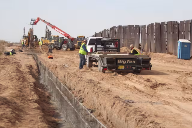 En su momento el actual presidente de los Estados Unidos dijo que el muro fronterizo era un capricho de Trump