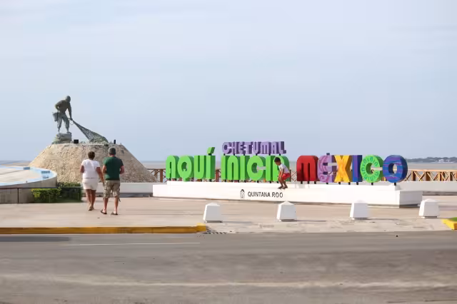 El Boulevard Bahía es de las zonas más transitadas de Chetumal