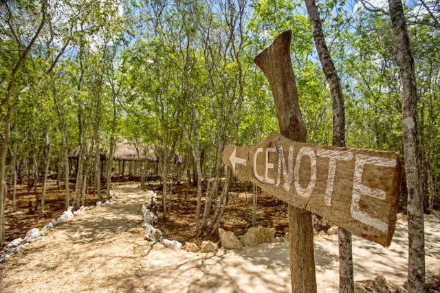 El cenote fantasma se ubica rumbo a Chemax