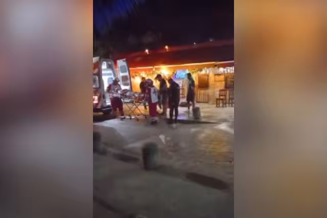 La balacera se dio a las 10:30 de la noche en el Bar 'La Malquerida', en la zona centro de Tulum