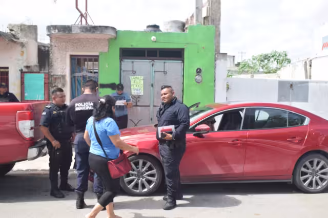 En uno de los autos viajaba una abuelita que sufrió una crisis nerviosa