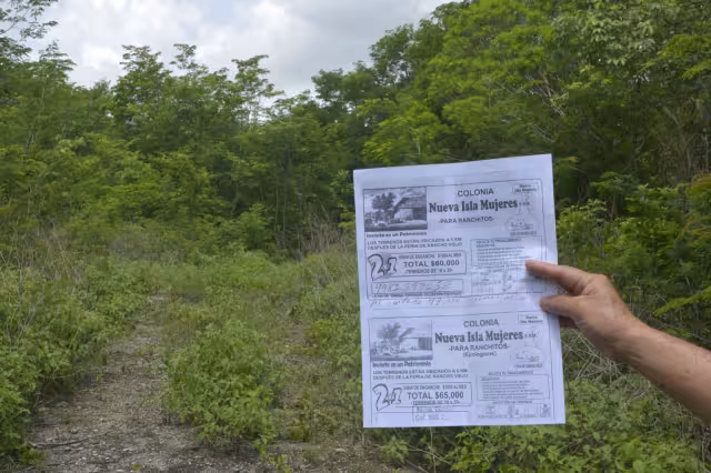 Los afectados indicaron que sigue sin resolverse la querella que interpusieron por la venta fraudulenta de unos terrenos en Isla Mujeres