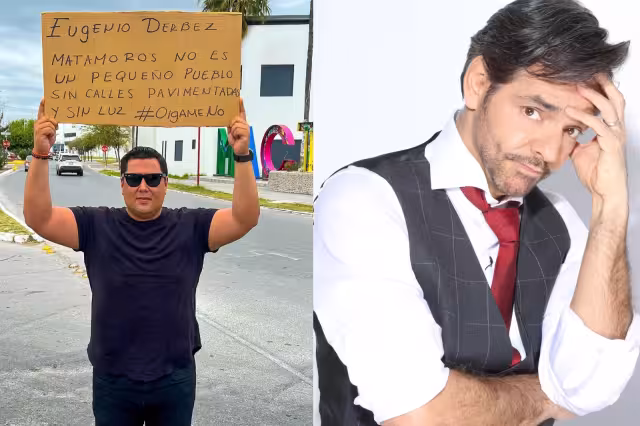 El empresario tamaulipeco pidió a Eugenio Derbez el conocer Matamoros para corroborar el estado de la ciudad