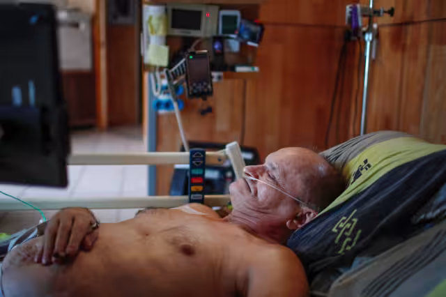 Alain Cocq, ciudadano francés que pide sea asistido para morir (Reuters)