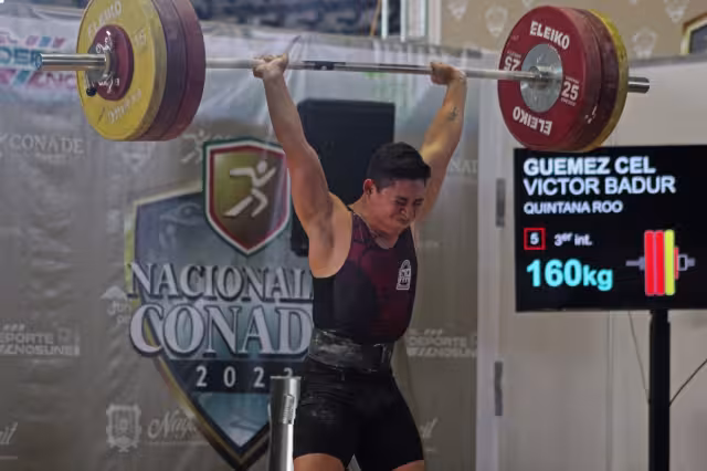 Víctor Badur Güémez Cel formará parte de la Selección Mexicana de Levantamiento de Pesas