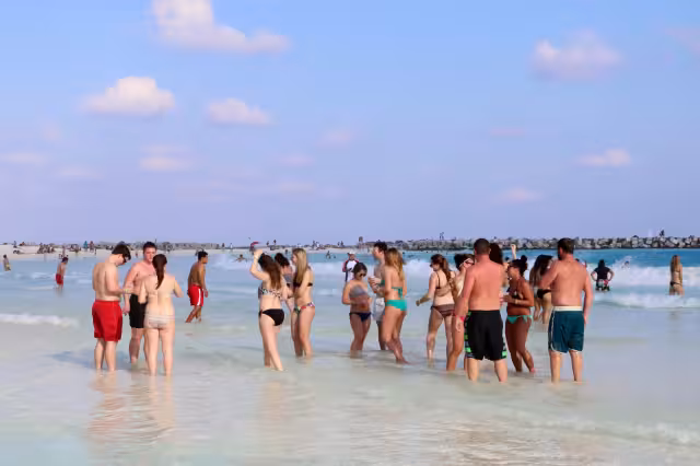 Spring Break en Quintana Roo durante la pandemia.