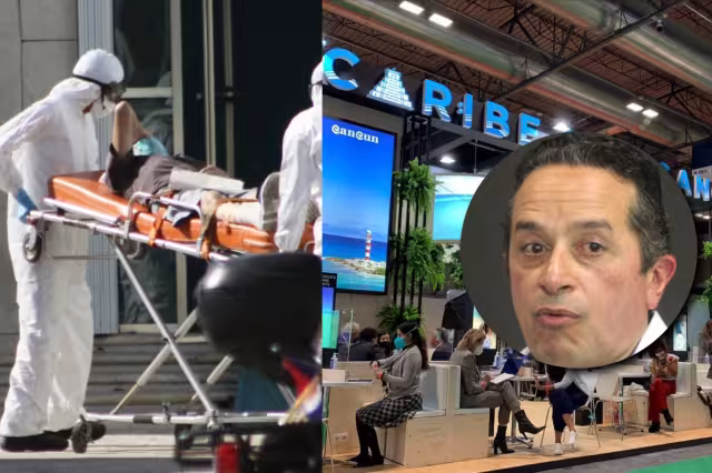 Carlos Joaquín subió fotografías del pabellón que tiene el Caribe Mexicano en la Fitur, realizada en España