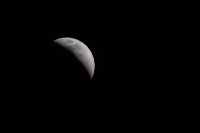 El Eclipse Lunar se vio en todo el estado
