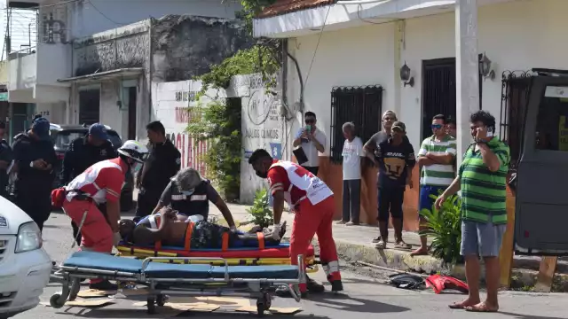 El menor de 4 años y el joven de 24 fueron trasladados al hospital O'Horán de Mérida
