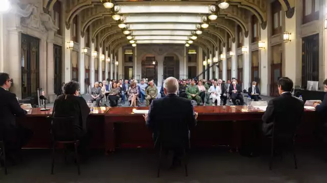 La reunión de miembros del Gabinete con el Presidente de México, Andrés Manuel López Obrador ocurrió este jueves
