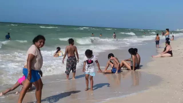 A las 15:00 horas de ayer viernes se tuvo la mayor concentración de personas