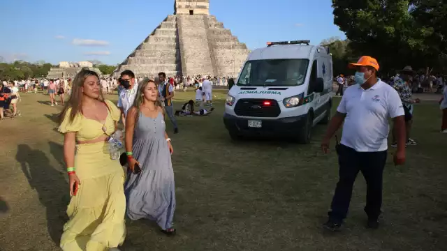 Por diversas circunstancias, Lol Tun, Balamcanché y Uaymitún estuvieron cerrados