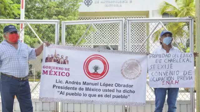 El fin de semana 310 turistas no pudieron ingresar a la zona arqueológica de Dzibilchaltún