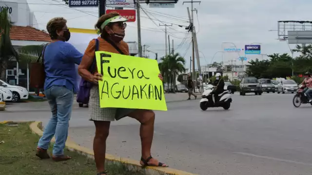 La ciudadanía se ha manifestado reiteradamente debido al deficiente servicio de la empresa.