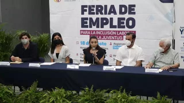 Este jueves se realiza la feria del empleo en Mérida