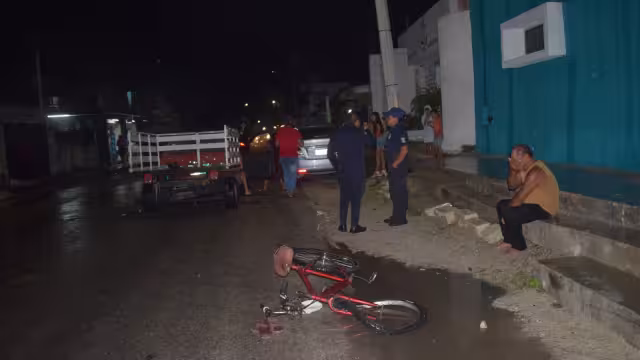 El abuelito se encontraba en shock tras el accidente