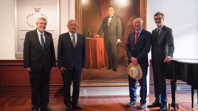 El Museo de Sitio Recinto de Homenaje a Don Benito Juárez en Palacio Nacional fue reabierto este lunes