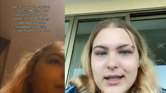 La turista indicó que el hotel le dijo que le daría una indemnización si bajaba el video en el que se ve el acoso hacia ella por un empleado